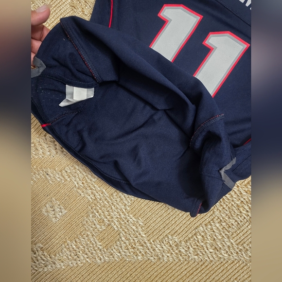 Nike Kids Patriots Navy Blue Jersey - Picture 9 of 9